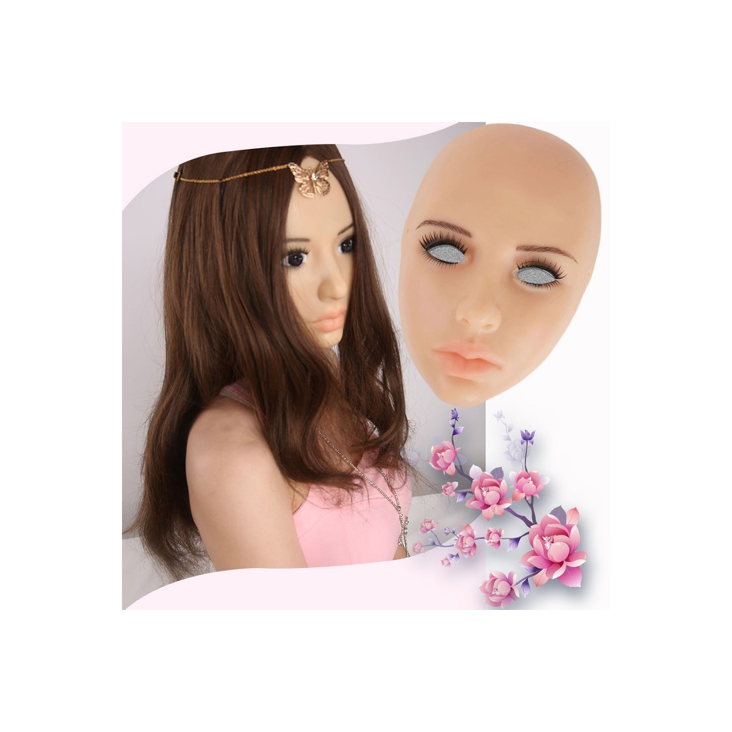 Masque féminin en silicone, une jeunesse magique Masque féminin en silicone, une jeunesse magique