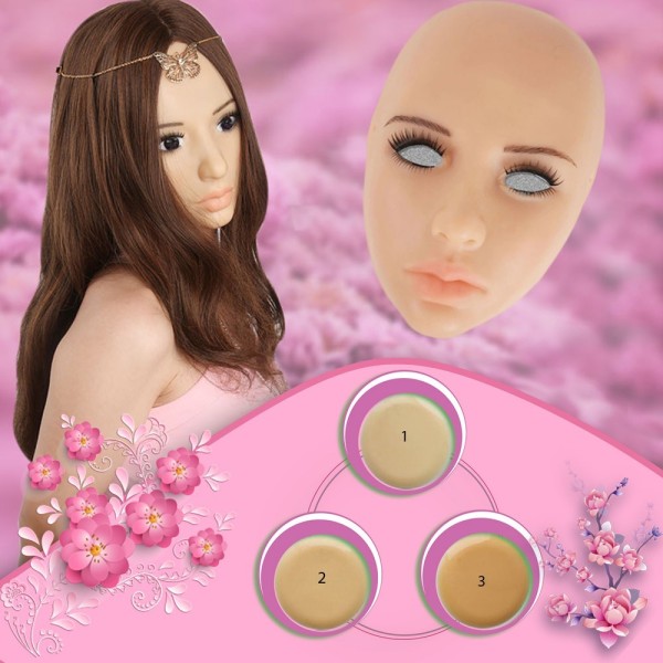 Masque féminin en silicone, une jeunesse magique