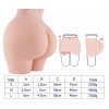 Panty en silicone haut de gamme, fesses et hanches