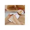 Panty taille haute faux vagin, en silicone