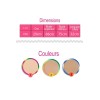 Buste faux seins, col haut, Bonnet C