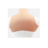Buste faux seins, col haut, Bonnet C