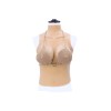 Buste long faux seins col haut, bonnet D
