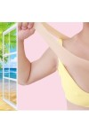 Buste faux seins, 100% silicone encolure ronde, Bonnet C