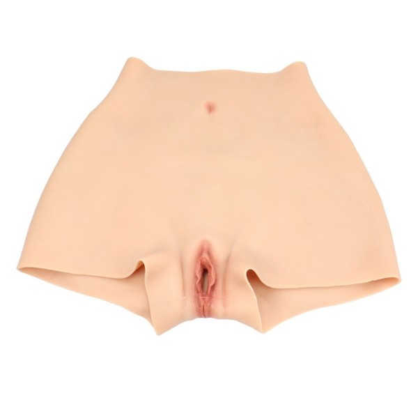 Boxer faux vagin artificiel en silicone, taille haute