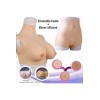 Ensemble buste faux seins, col haut+boxer silicone