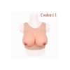 Buste faux seins, silicone pour la saison estivale, bonnet B-C-D-E-G