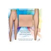 Legging réaliste en silicone, pour les trangenres