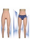 Legging réaliste en silicone, pour les trangenres