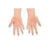 Gants féminins réalistes en silicone