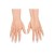 Gants féminins réalistes en silicone