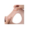 Buste faux seins 100% silicone, dos nu