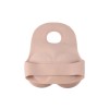 Buste faux seins 100% silicone, dos nu