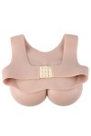 Buste faux seins 100% silicone, style brassière