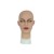 Masque féminin  en silicone, tête pleine