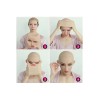 Masque réaliste en silicone, tête pleine