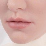 Masque féminin réaliste tête pleine, haut de gamme
