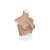 Buste faux seins new design, en silicone, col haut