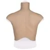 Buste faux seins new design, en silicone, col haut