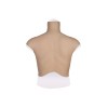 Buste faux seins new design, en silicone, col haut