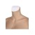 Buste faux seins new design, en silicone, col haut