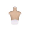 Buste faux seins new design, bonnet B, col haut