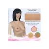 Buste faux seins new design, bonnet B, col haut