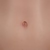 Buste long faux seins new design, col haut