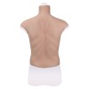 Buste long faux seins new design, col haut