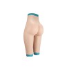Panty taille haute faux vagin, en silicone