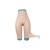 Panty taille haute faux vagin, en silicone