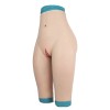 Panty taille haute faux vagin, en silicone
