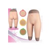 Shorty long faux vagin, silicone