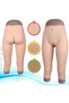 Legging réaliste faux vagin, en silicone