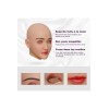 Masque féminin tête pleine, un visage réaliste
