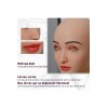 Masque féminin tête pleine, un visage réaliste