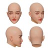Masque féminin tête pleine, un visage réaliste