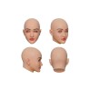 Masque féminin tête pleine, un visage réaliste