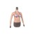 Buste faux seins manches longues, col haut, bonnet D