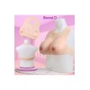 Buste faux seins 100% silicone, dos nu