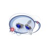 Boucles d'oreilles clips romantique
