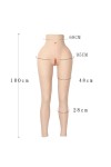 Legging faux vagin réaliste, en silicone