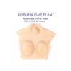 Buste faux seins bonnet G, encolure ronde