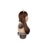 Buste faux seins masque intégré, Bonnet E