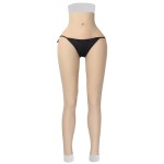 Legging faux vagin réaliste trangenre, taille haute