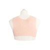Buste faux seins bonnet G, encolure ronde