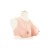 Buste faux seins silicone, bonnet B/C/D/E/F/G, encolure ronde