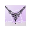Collier gothique dentelle et perles