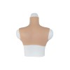 Buste faux seins, col haut, Bonnet C