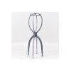 Porte-perruque plastique gris